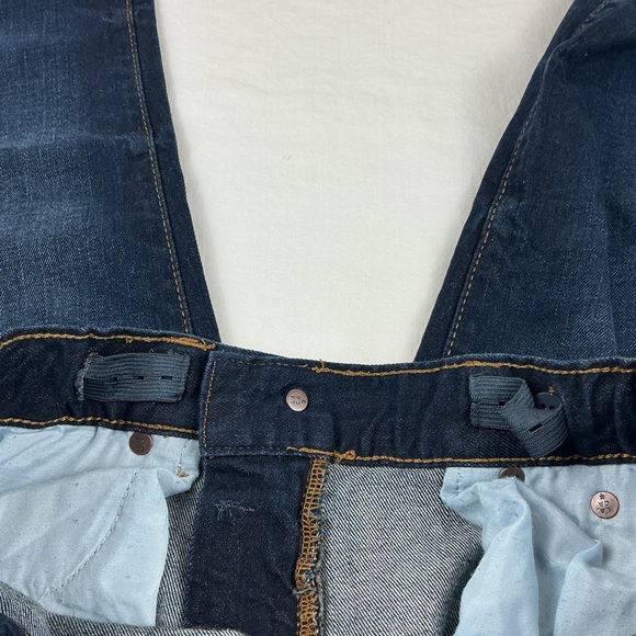 Lucky Brand Boys Classic Straight Dark Wash Denim Jeans Size 14 - Picture 8 of 10